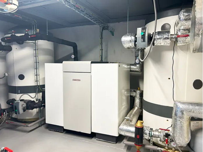 热泵采暖系统，激活来自温泉水的能量觉醒